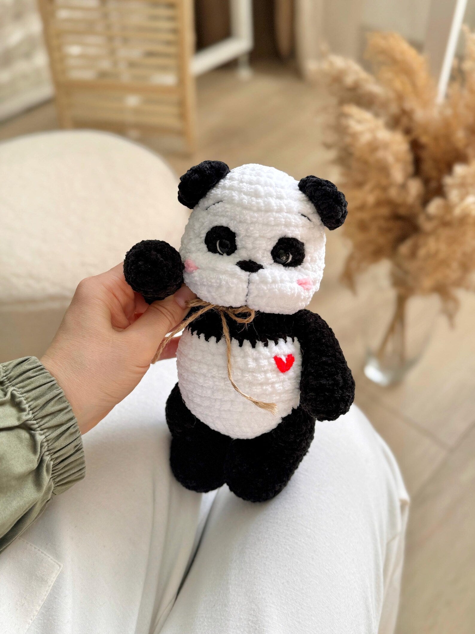 Panda Amigurumi – Haakpatroon (PDF)