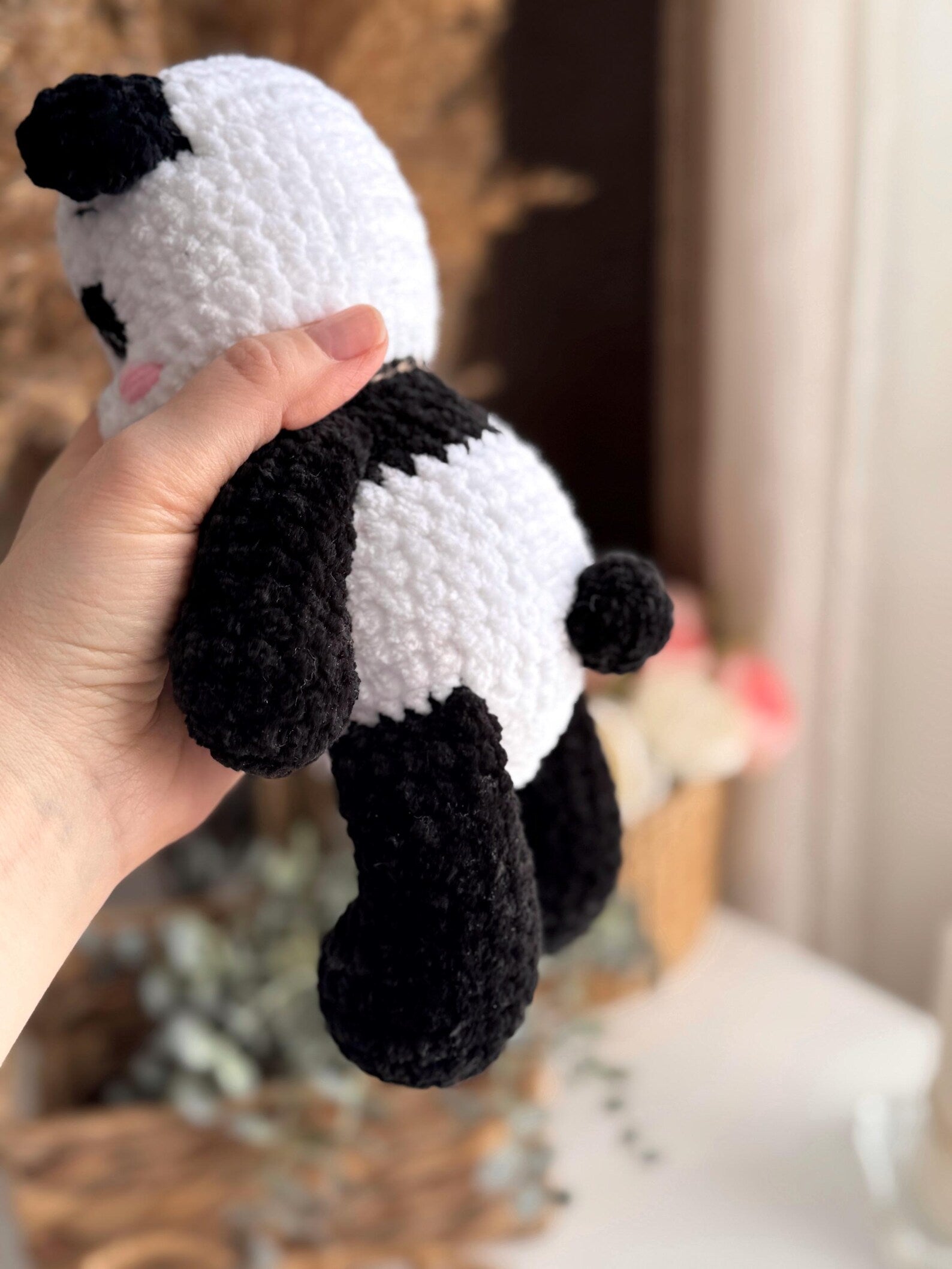 Panda Amigurumi – Haakpatroon (PDF)
