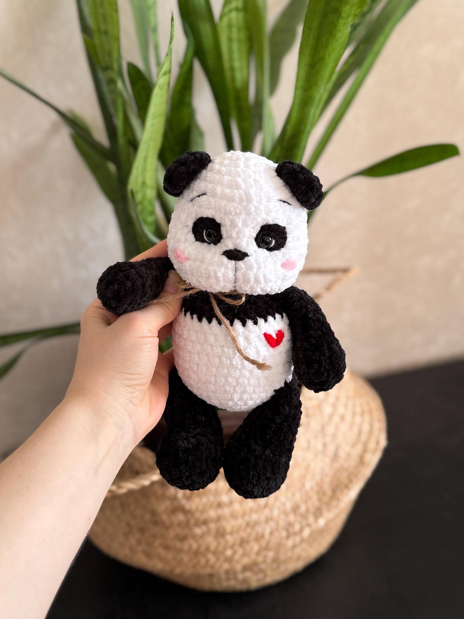 Panda Amigurumi – Haakpatroon (PDF)
