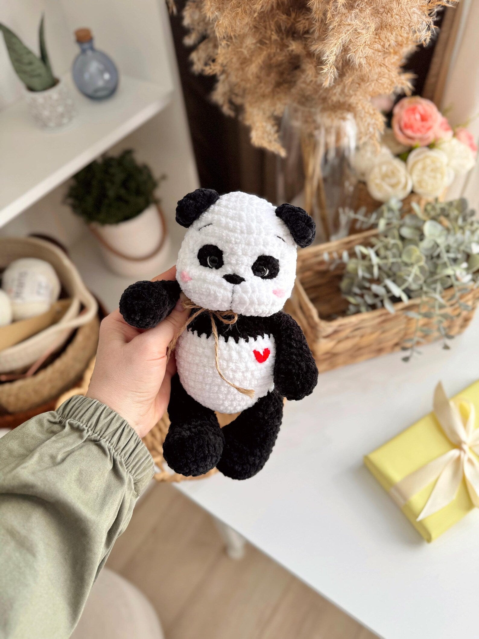 Panda Amigurumi – Haakpatroon (PDF)